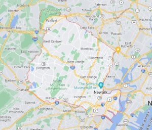 Essex County NJ Map For Property Building Home Inspections