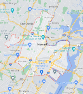 Newark NJ Map For Property Inspections Newark NJ Home Inspection Services